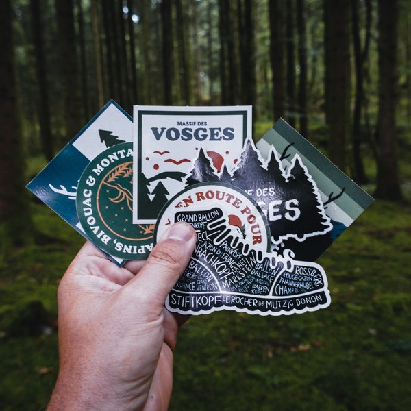 Stickers - Sticker Vosges / mountain