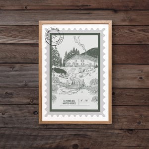 Póster / Ilustración | La granja de los Altos Vosgos