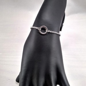 Ultra Discreet 24/7 Locking O Ring Bracelet or Anklet