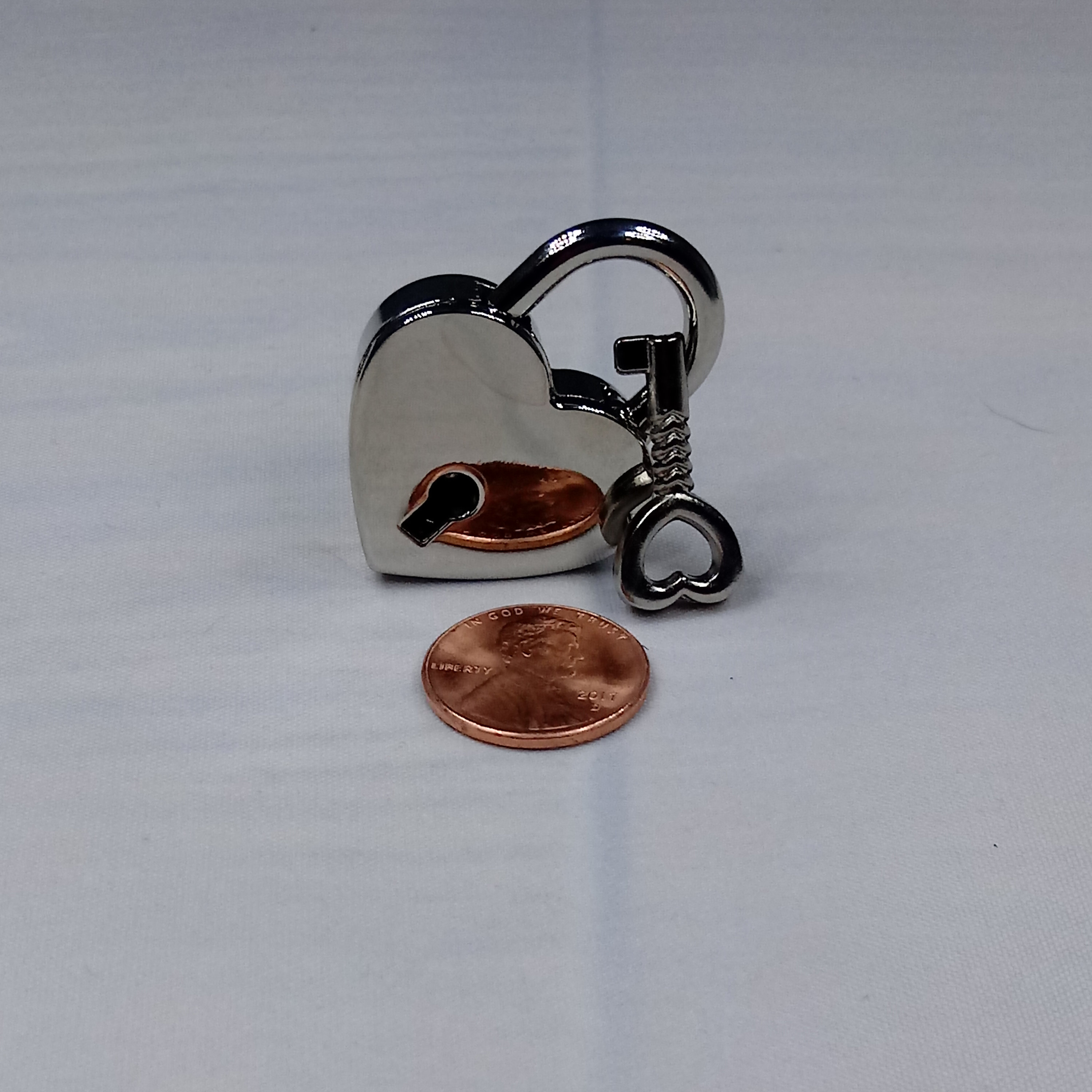 Discreet Heart Locking Day Collar Etsy