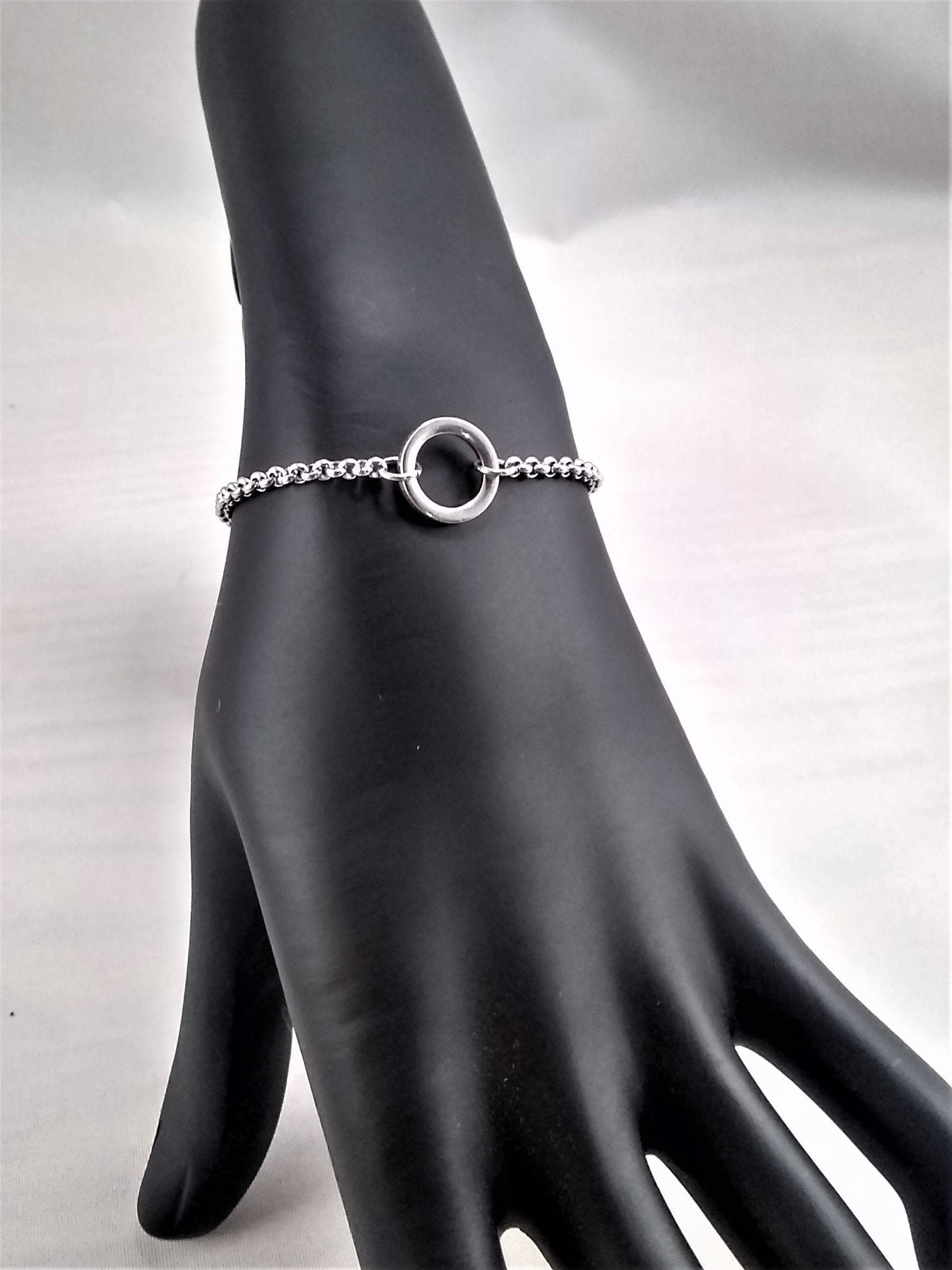 Ultra Discreet 24/7 Locking O Ring Bracelet or Anklet