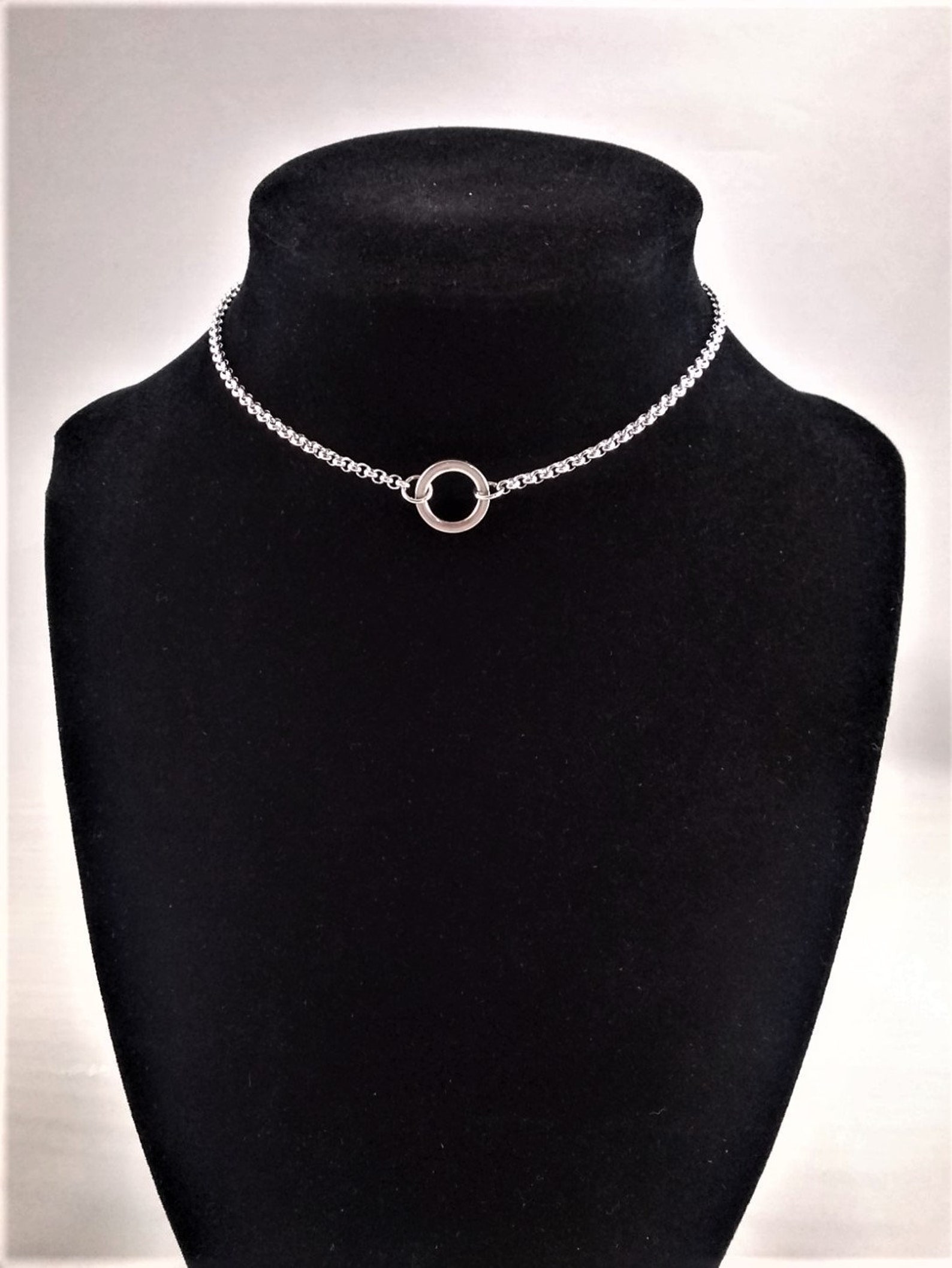 Discreet 24/7 Locking O Ring Day Collar Etsy