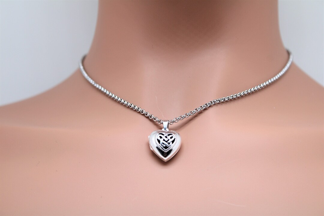 24/7 Celtic Locket Locking Day Collar Etsy