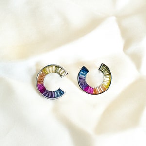 Rainbow LQBTQ Pride Earrings Holiday Gift for Her Earring Rainbow Earrings LGBTQ+ Pride Studs Pride Earrings Studs