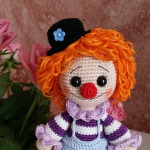 Clown LEO crochet pattern "German"