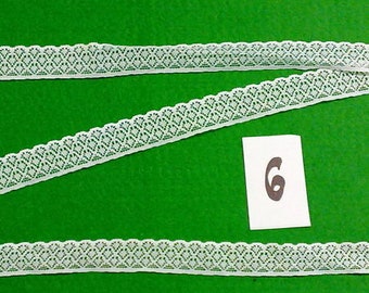 Beautiful White Lace Trims 10m X 19mm width