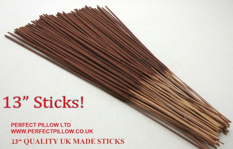 100 Incense Sticks British Made Quality 13 Sticks Etsy