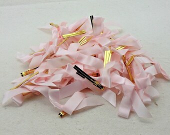 Delightful Small Light Pink Ready Made Bows
