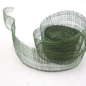 Groen gaaslint > 35 mm breed, 50 meter