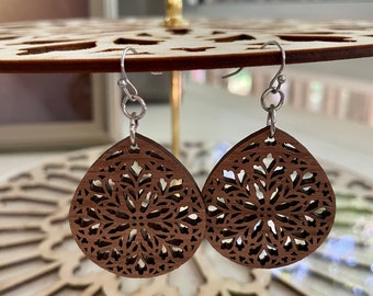 St. Patrick's Rose Window Earrings