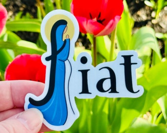 Our Lady’s Fiat Sticker