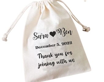 Wedding Welcome Kits | Wedding Favor Bags| Welcome Bags | Wedding Favor Bags for Candy |Doughnut Favor Bags|Personalized Wedding Favor Bags