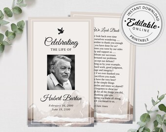 Funeral Card Box Etsy Funeral Card Box Etsy