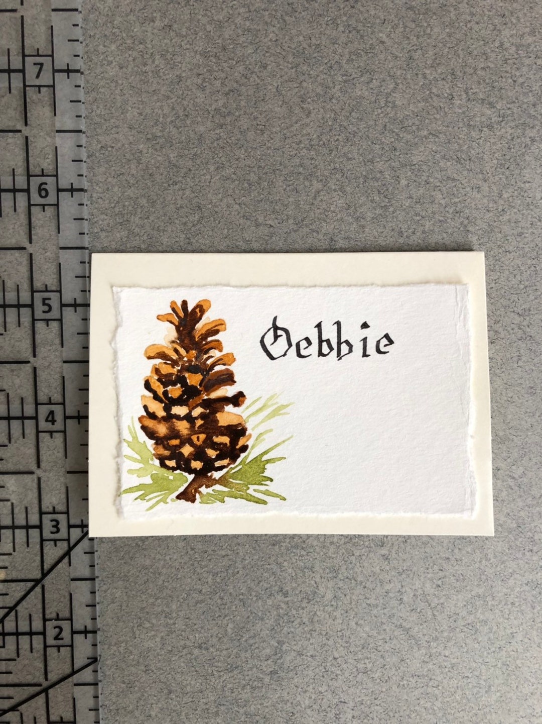 Hand Painted Place Cards Etsy