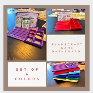 Flamecraft Player Board Set (6 Boards)