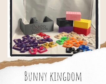 Bunny Kingdom Complete Upgrade, board game upgrade, bunny kingdom game upgrade, board game upgrade, game upgrade, bunny kingdom upgrade set