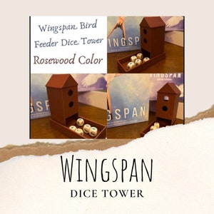 Wingspan board game, Bird Feeder Dice Tower, wingspan upgrade, board game dice tower, dice tower upgrade, dice tower, wingspan dice tower,