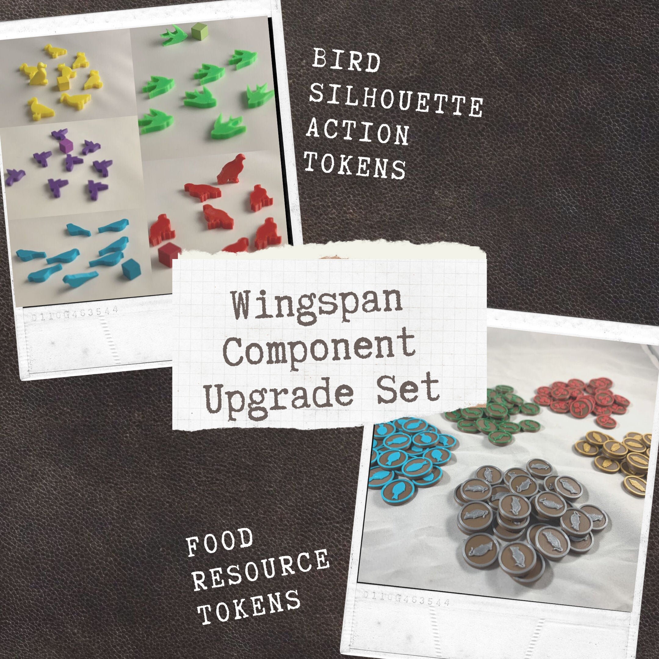 Wingspan Board Game Component Upgrade Set Wingspan Board Game Etsy