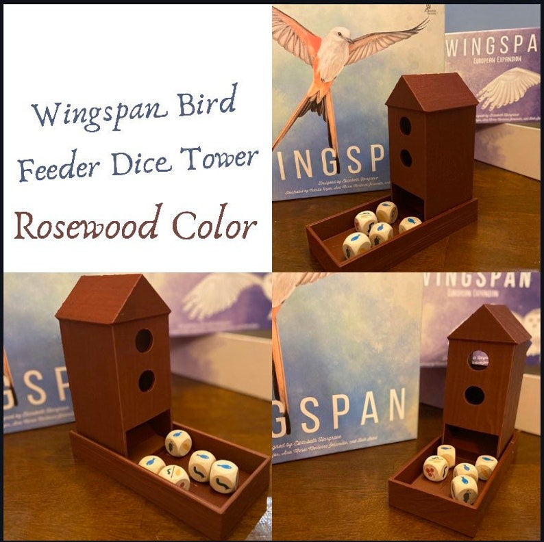 Wingspan Bird Feeder Dice Tower Etsy