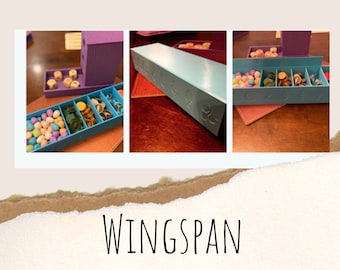 Gioco da tavolo Wingspan, contenitore per risorse e uova, potenziamento del gioco Wingspan, potenziamento del gioco da tavolo, pezzi del gioco Wingspan, potenziamento di Wingspan