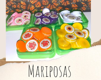 Aggiornamento mariposas Board Game Token Protectors, gioco mariposas, aggiornamento del gioco, titolari di token, aggiornamento del gioco mariposas