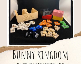 Bunny Kingdom gioco da tavolo Upgrade Set, bunny kingdom game upgrade, bunny kingdom, gioco da tavolo, aggiornamenti