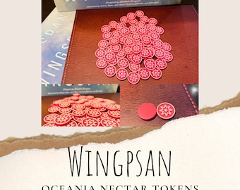Wingspan Oceania Nectar Resource Tokens, wingspan, wingspan board game, wingspan upgrade, wingspan game, wingspan tokens, token upgrade