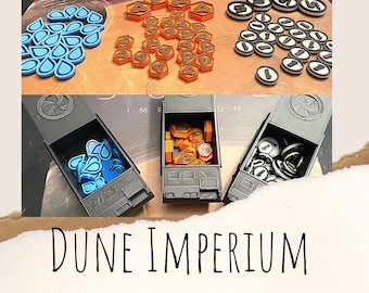 Gioco da tavolo Dune Imperium, Set di aggiornamento, gioco delle dune, imperium delle dune, aggiornamenti del gioco delle dune, aggiornamento dell'imperium delle dune, mietitrebbie dune imperium, dune