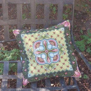 Squares with Flair, part one Lillies in Green
