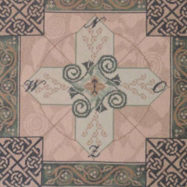 Celtic Rose Cross Stitch Etsy