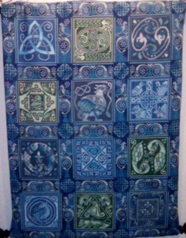 Mystic tiles, Celtic stitch along. image 1