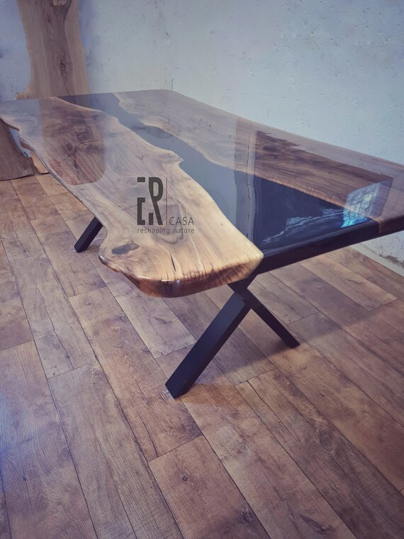 Etsy epoxy river sale table