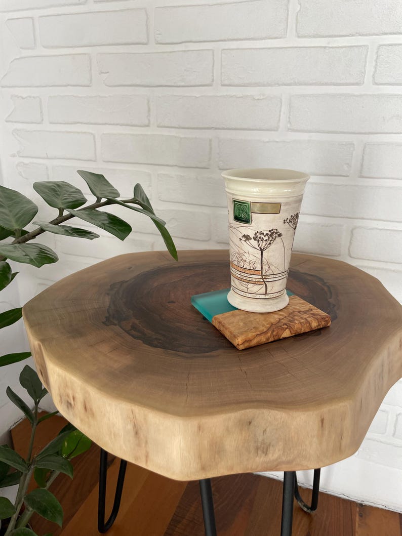 Tree Slice Side Table 16