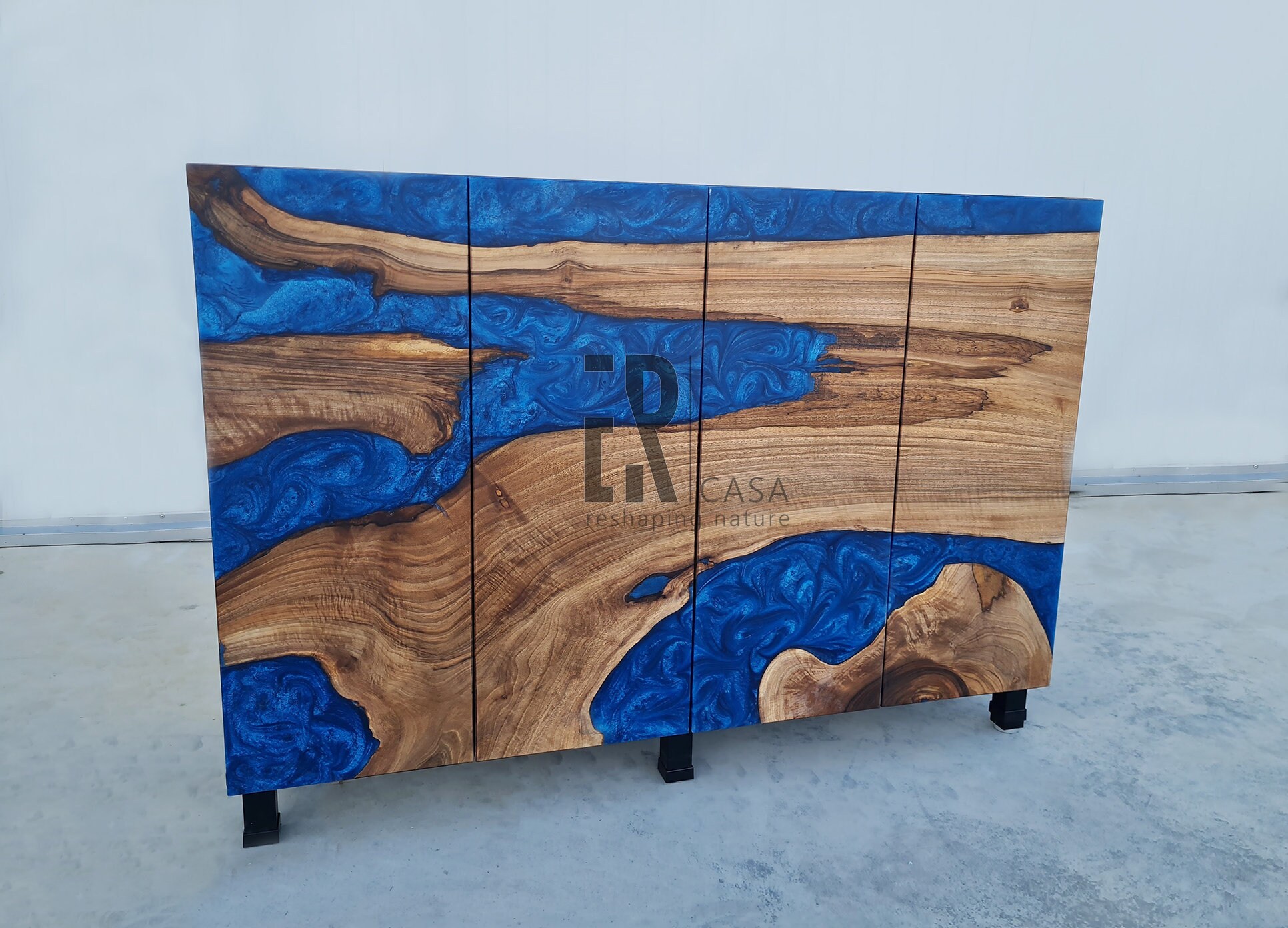 Wine Rack Buffet/ Buffet With Doors /buffet Enfilade Etsy