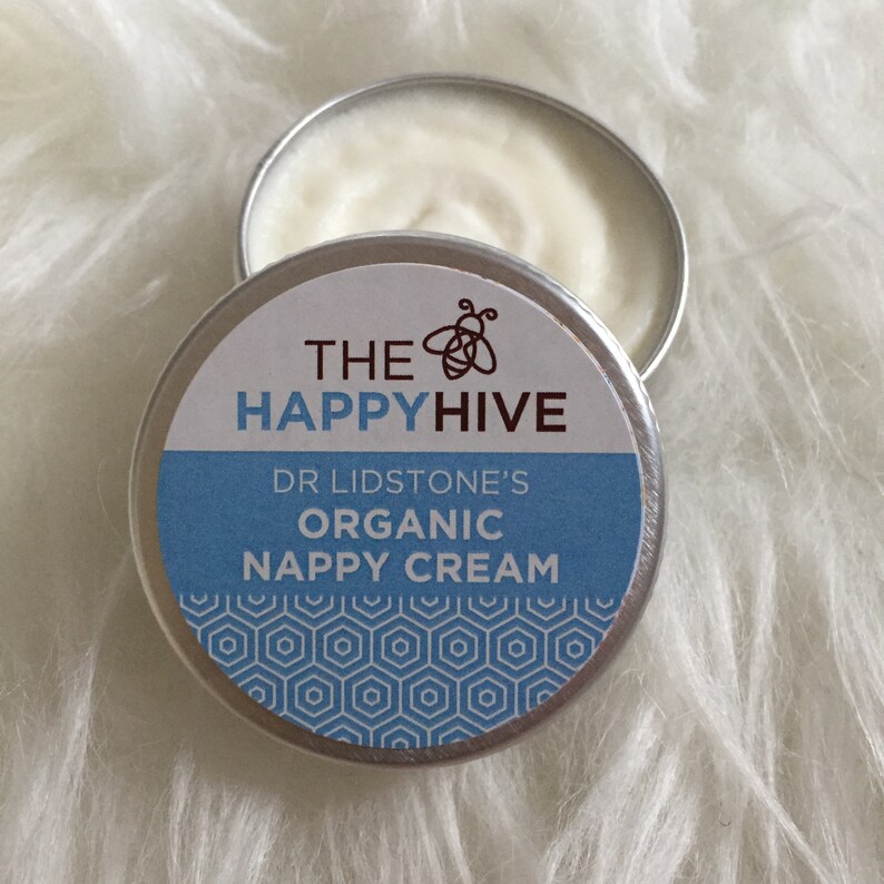 Organic Nappy Cream. Handmade natural skin cream. Etsy