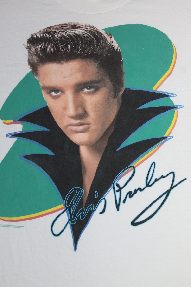 90s Elvis Presley shirt Rock and roll Pop Rockabilly Country Blues Gospel Rhythm and blues Men/'size L