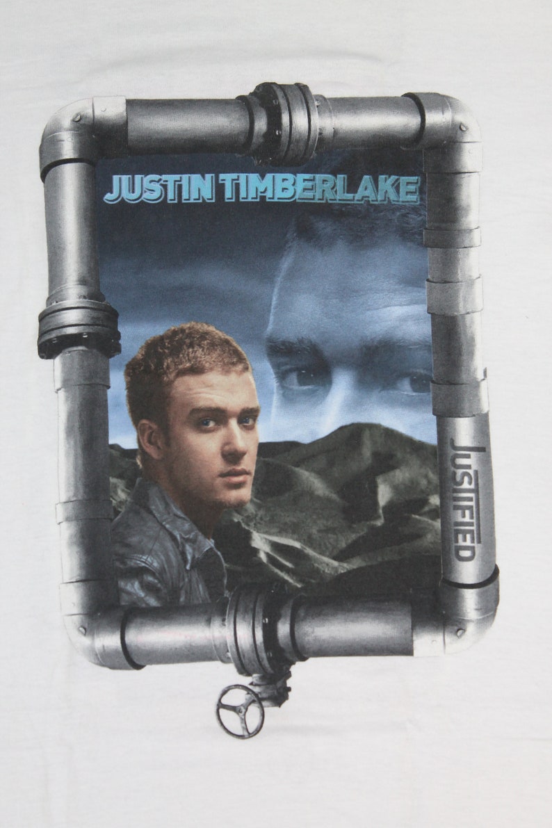 NEW Justin Timberlake tour shirt Justified shirt Pop Neo soul Etsy