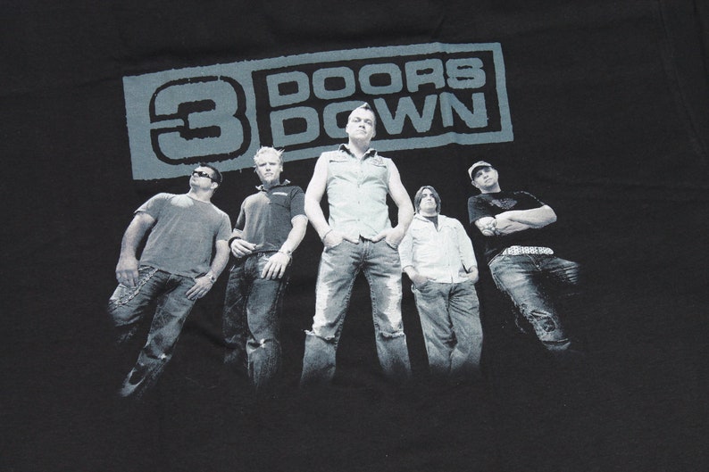 NEW 3 Doors Down tour shirt American rock band shirt Etsy