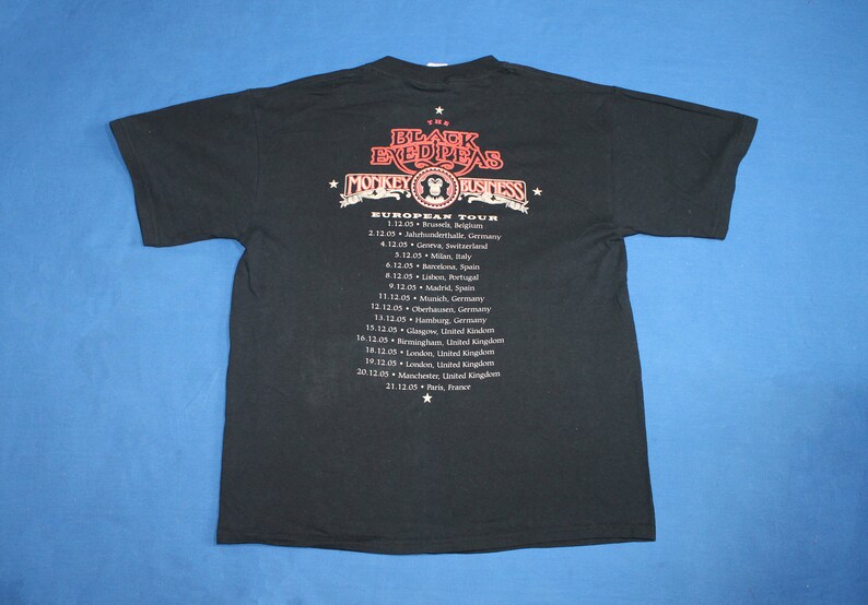 The Black Eyed Peas tour shirt Monkey Business shirt American music band Pop Dance-pop Electronic dance music Hip hop Men/'s size M