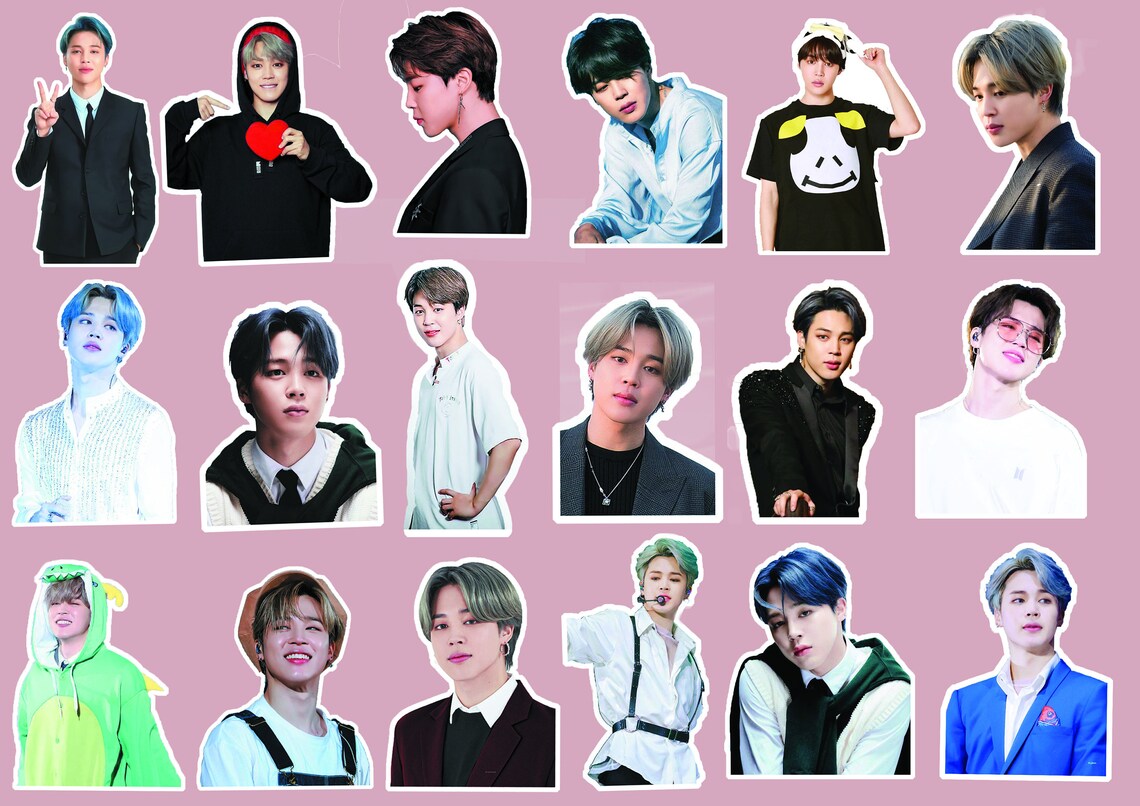 BTS stickers pack BTS sticker set waterproof Etsy