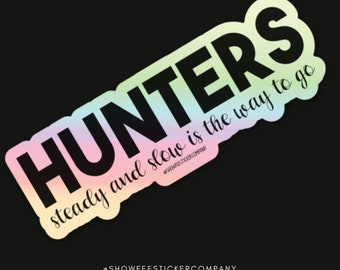 Hunter Equestrian Sticker | Hunter Jumper Sticker