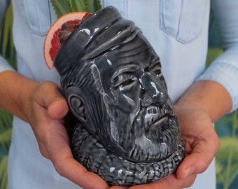 Hemingway Tiki Mug - Ceramic Cocktail Mug