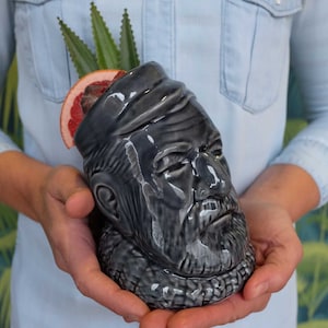 Hemingway Tiki Mug - Ceramic Cocktail Mug