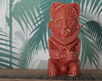 Papu Tiki Mug - Terracotta