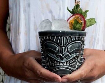 Ku Tiki Mug: Polynesian Ceramic Cocktail Barware