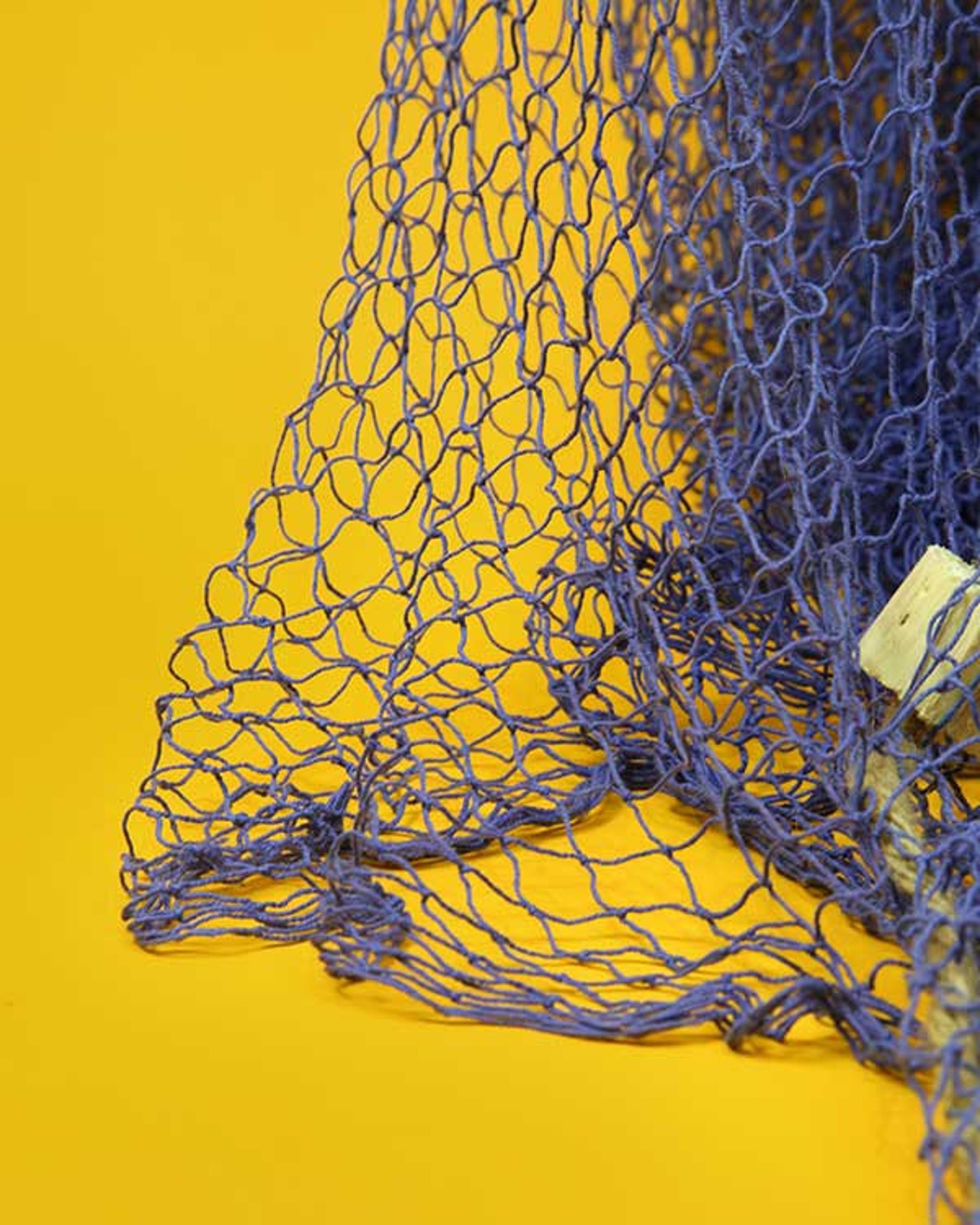 Tiki Bar Decorative Fish Net Blue Small Etsy UK