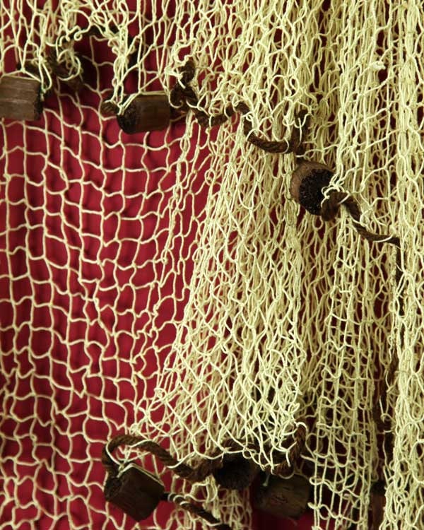 Vintage-Style Tiki Bar Net Decor Authentic Used Commercial Fishing Net from  The Gulf Coast