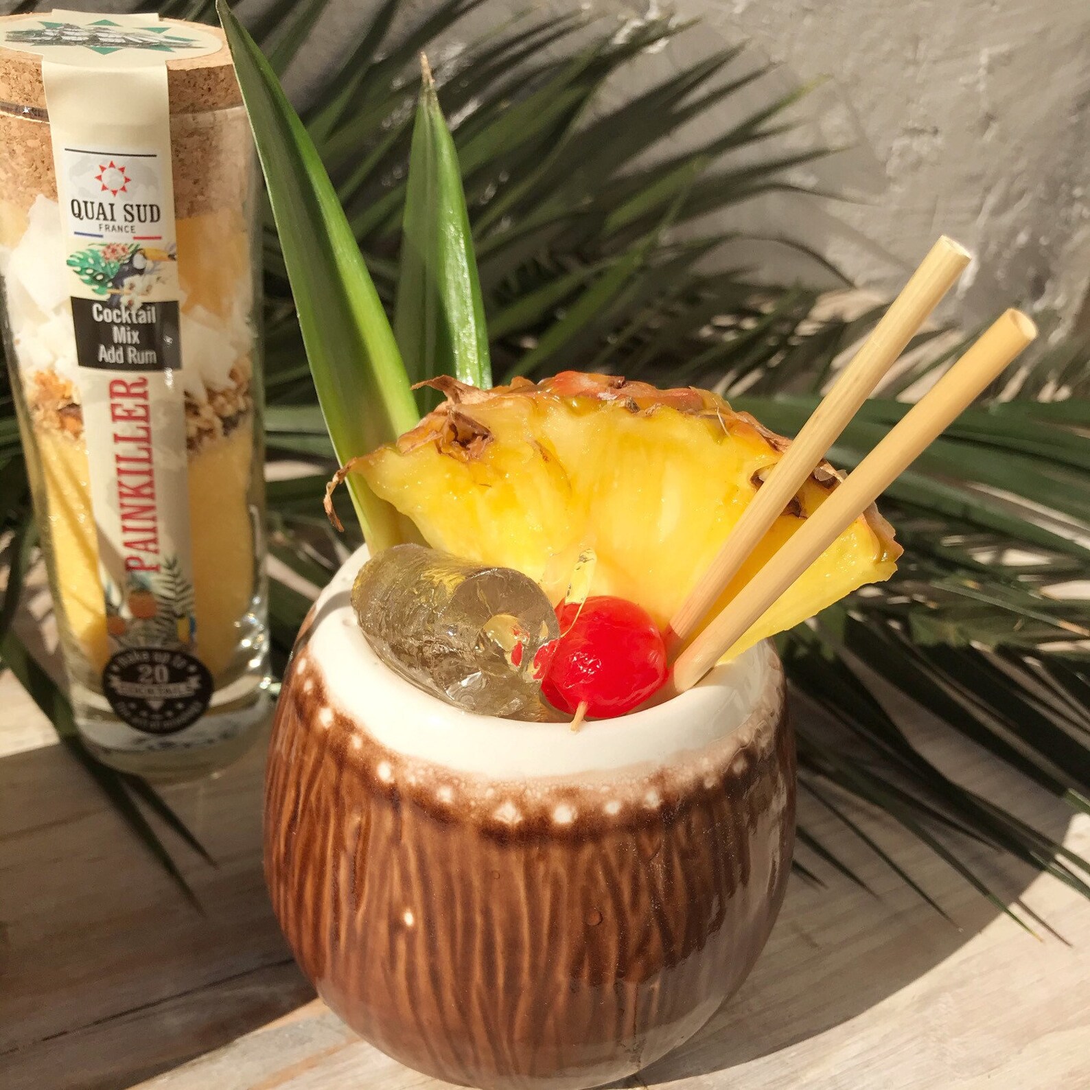 Coconut Tiki Mug Gift Set Christmas Gift Etsy