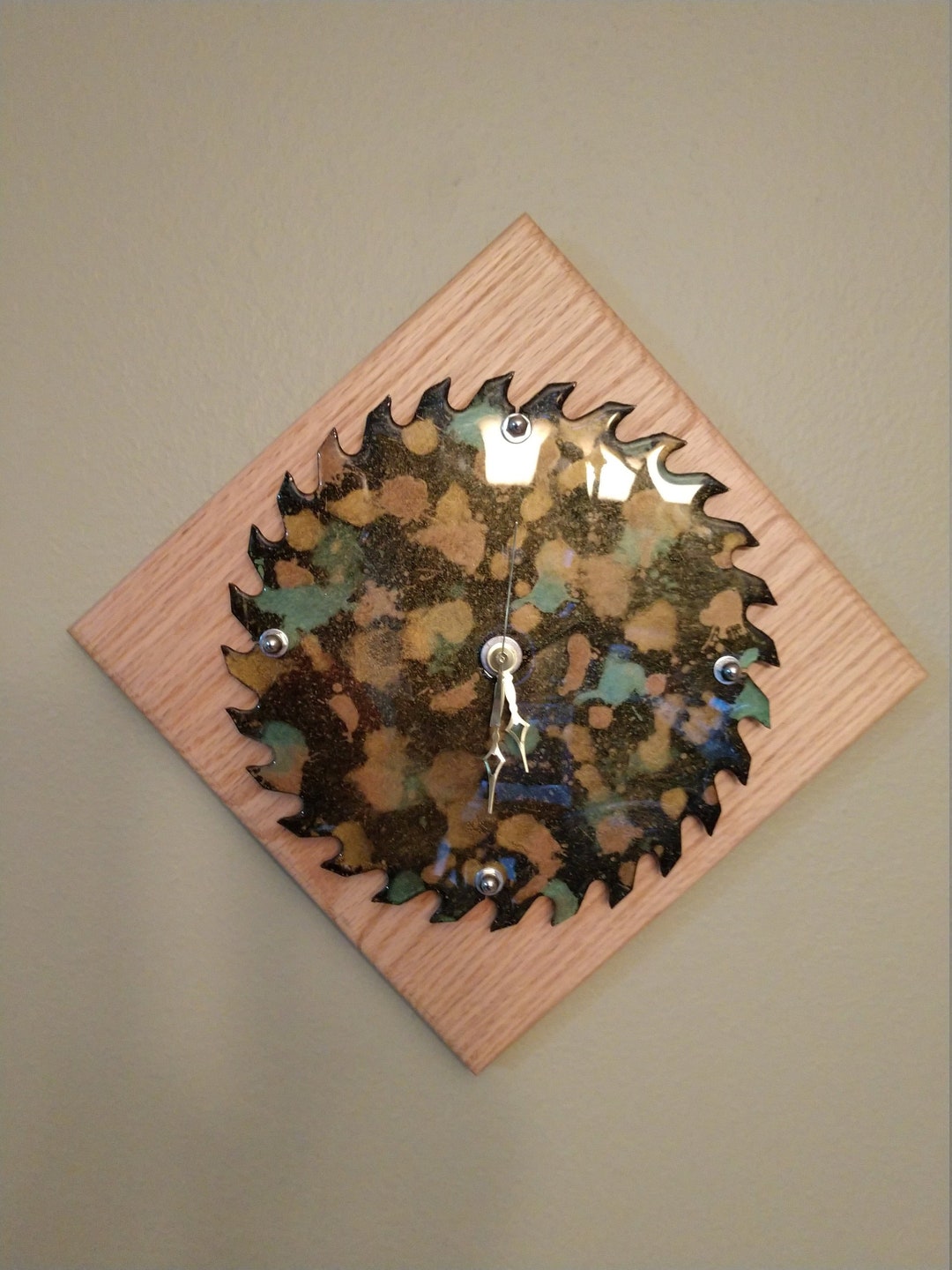 Saw Blade Clock - Etsy