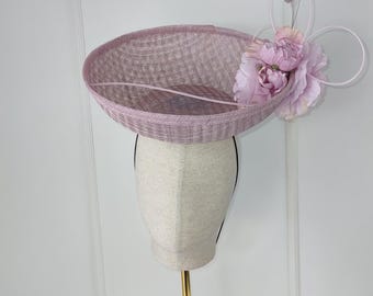 Handmade Sinamay Purple Hatinator: Kentucky Derby Fascinator